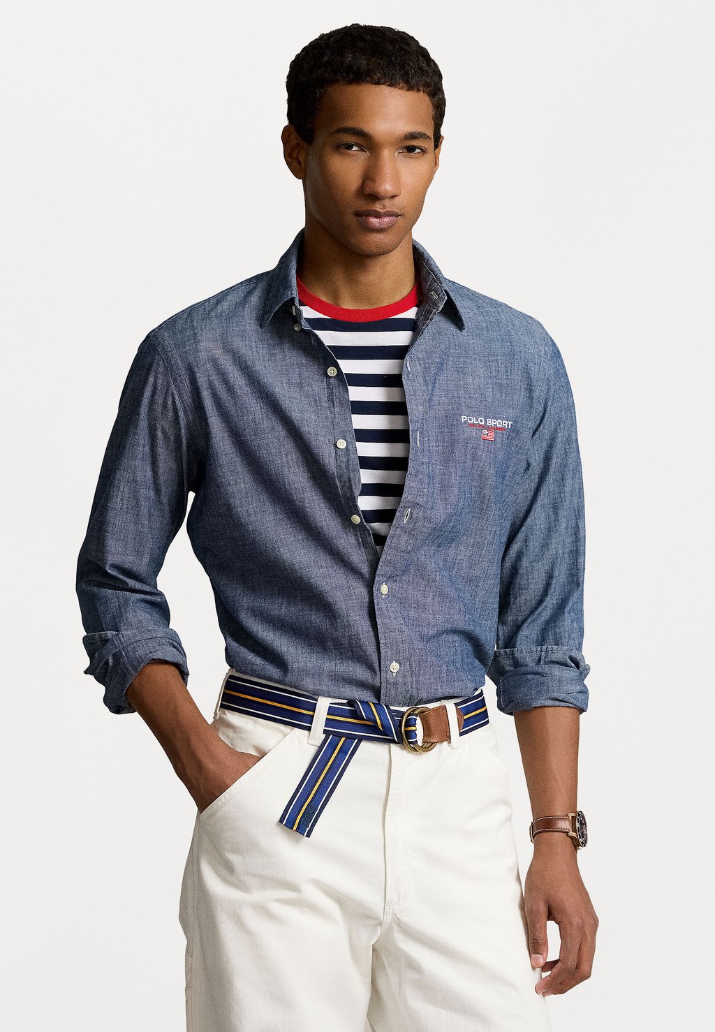 Рубашка Polo Sport Ralph Lauren, темно-синий