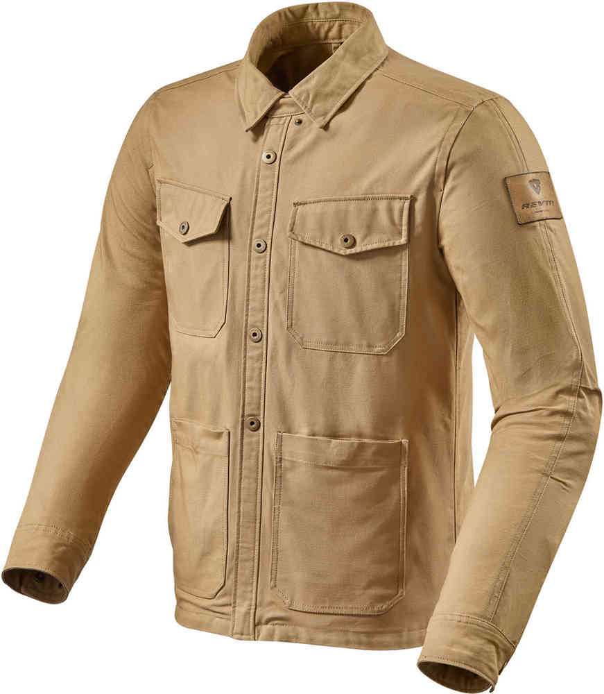 Мотоциклетная текстильная куртка Worker Revit, песок цена и фото