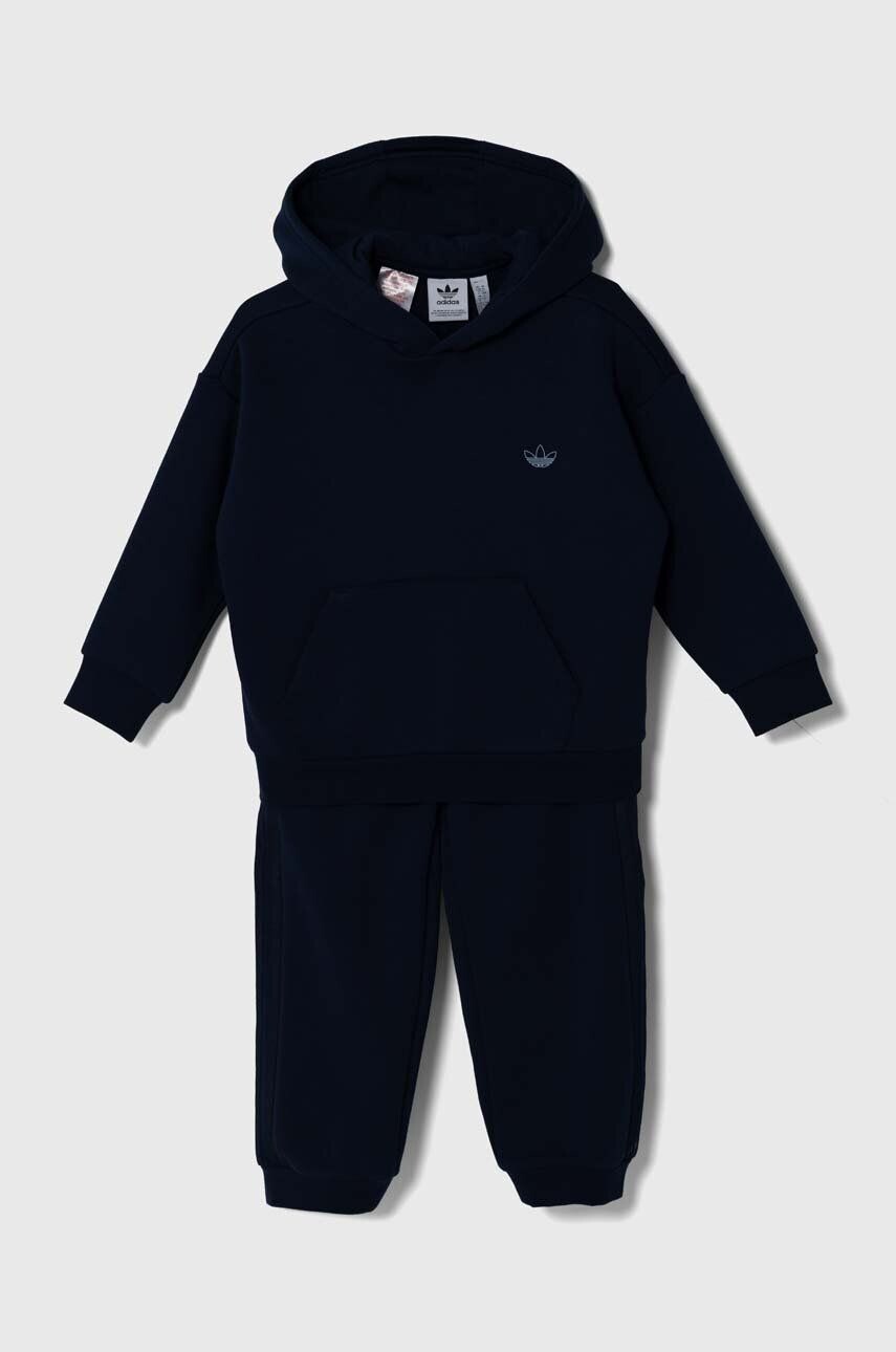 

Детский спортивный костюм adidas Originals HOODIE SET, темно-синий