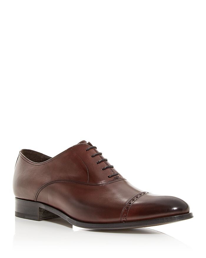 

Мужские туфли-оксфорды Anton Brogue Cap Toe — 100% эксклюзив To Boot New York