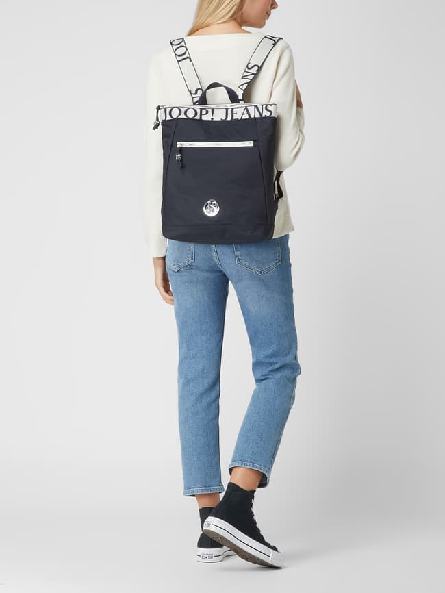 Рюкзак с логотипом модели Эльва JOOP! Jeans, темно-синий