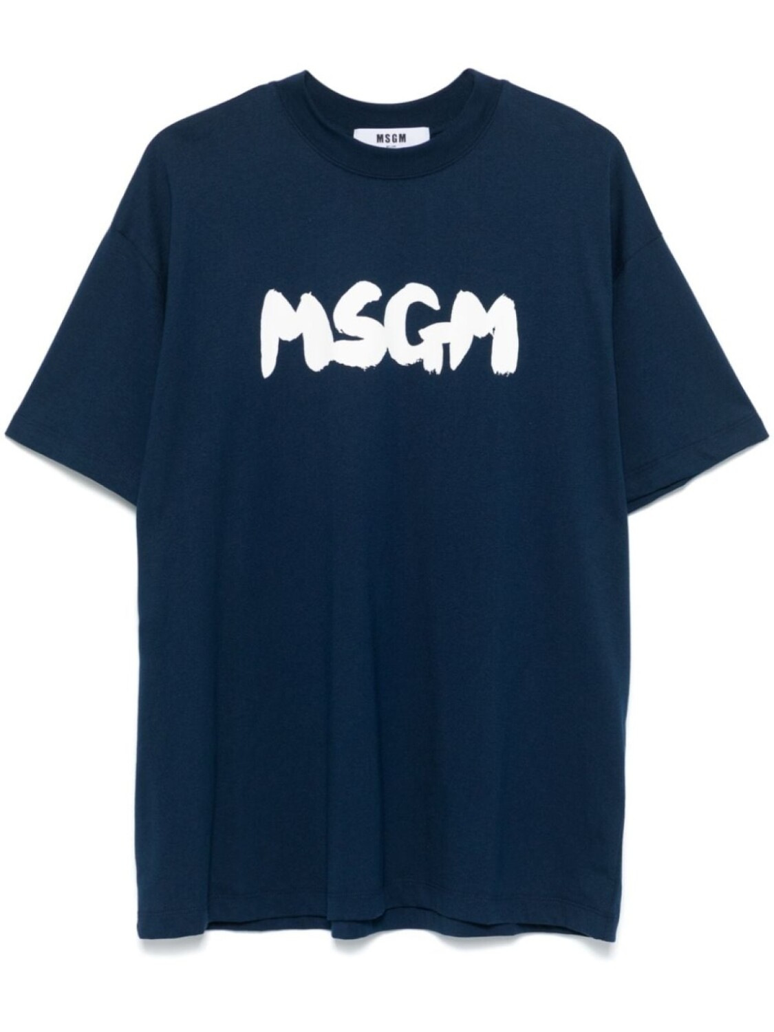 

Футболка с логотипом MSGM, синий