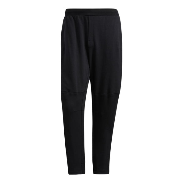 Спортивные штаны Men's adidas Solid Color Straight Casual Sports Pants/Trousers/Joggers Black, черный