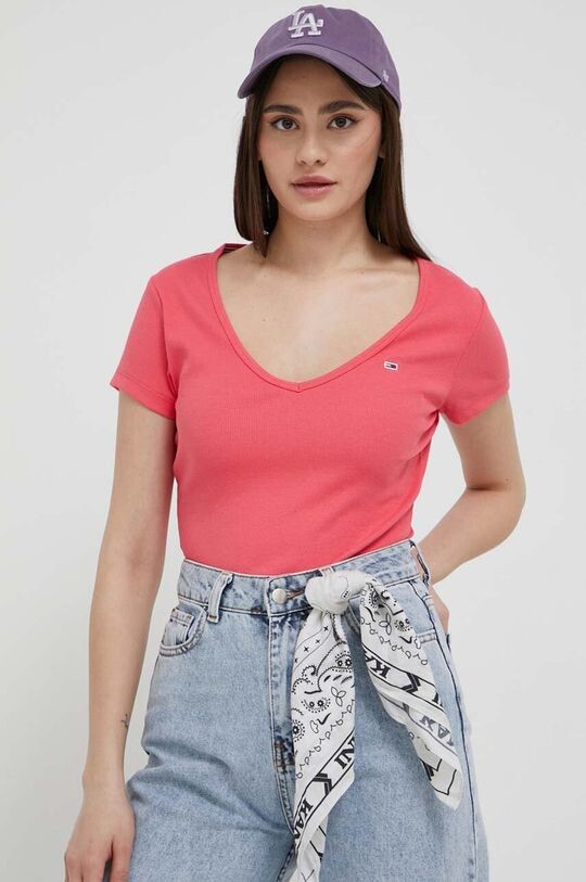 

Куртка Tommy Jeans, розовый