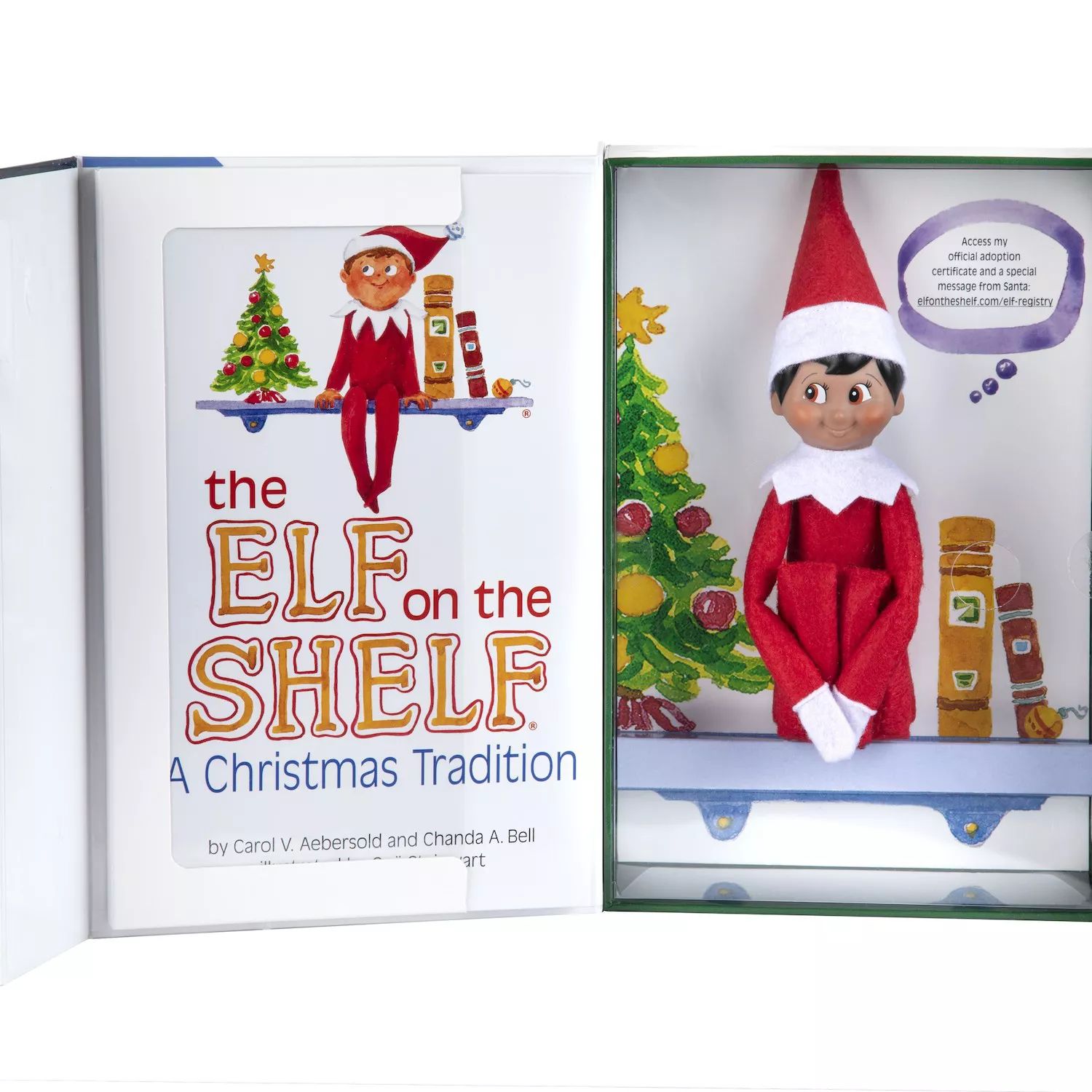 

Эльф на полке: Книга рождественских традиций и кареглазый эльф-бойскаут The Elf on the Shelf
