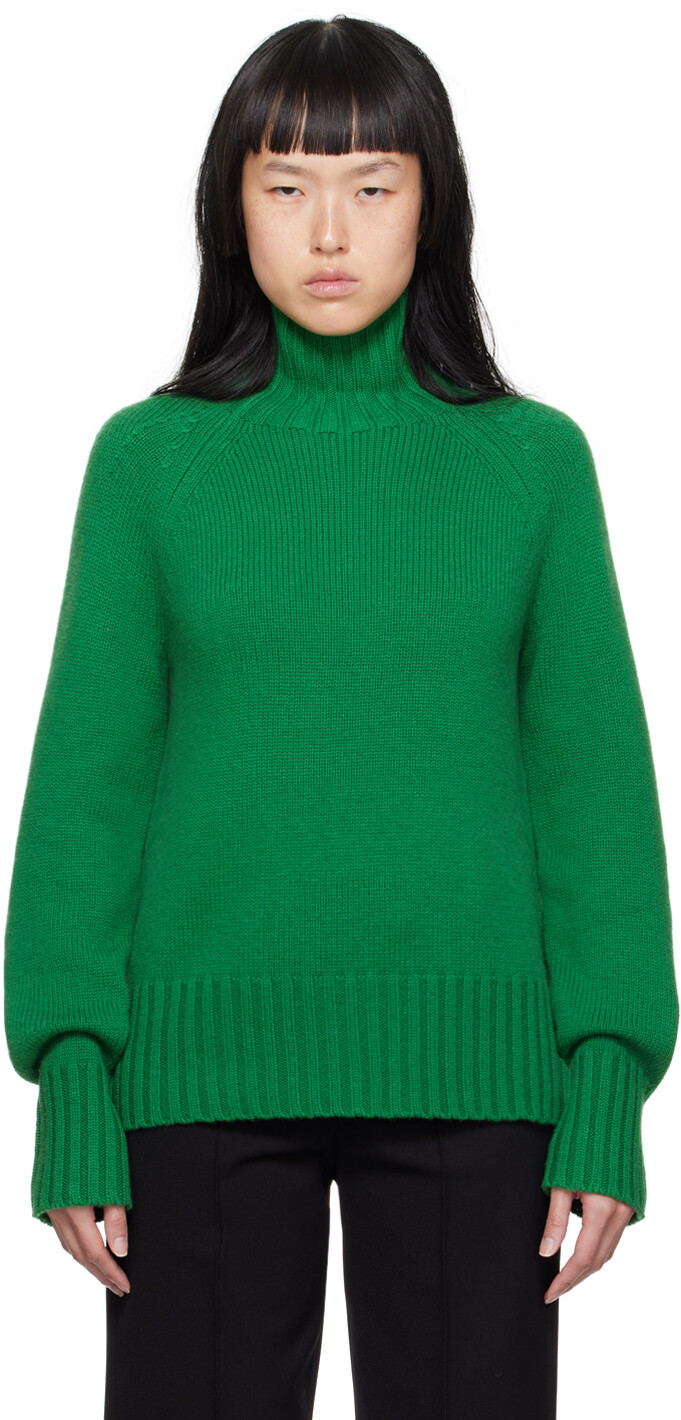 

Зеленая водолазка Mantova S Max Mara, Зеленый