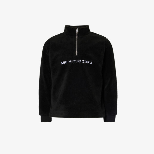 

Флисовая толстовка V2 с вышивкой Mki Miyuki-Zoku, черный