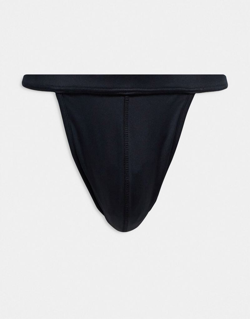 

Черные плавки-стринги ASOS DESIGN