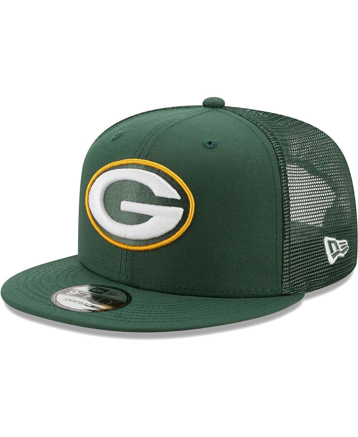 

Мужская зеленая кепка Green Bay Packers Classic Trucker 9FIFTY Snapback New Era