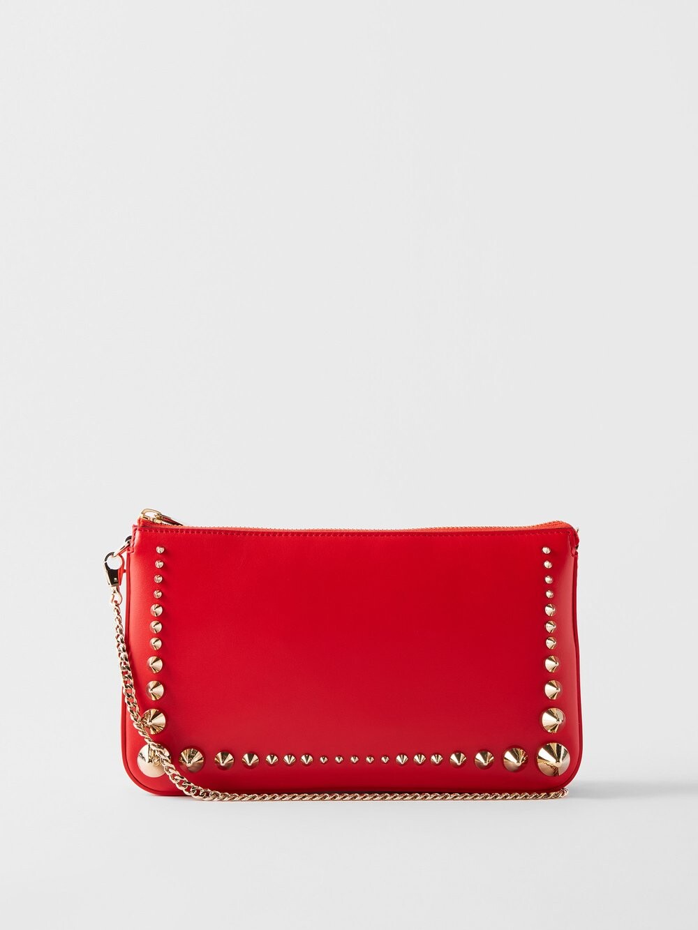 

Кожаная сумка loubila с шипами Christian Louboutin, красный