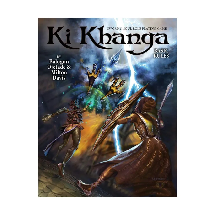 

Ki Khanga - Basic Rules, Ki Khanga - The Sword and Soul, мягкая обложка