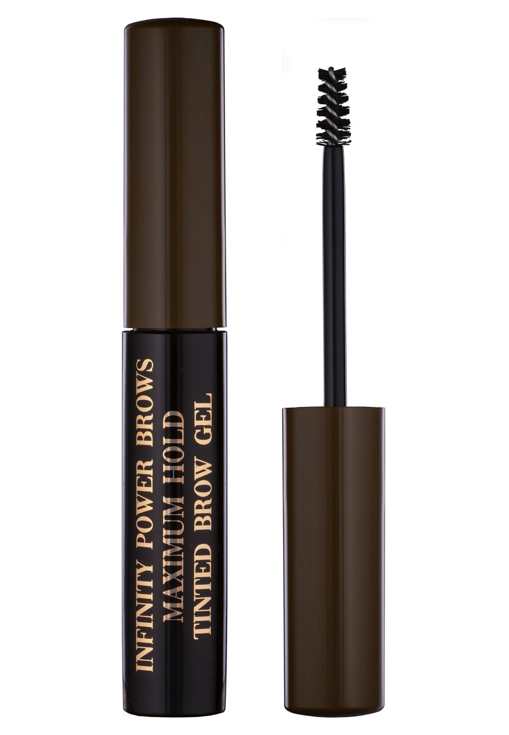 Гель для бровей Infinity Power Brows Maximum Hold Tinted Brow Gel LH cosmetics, цвет dark brown