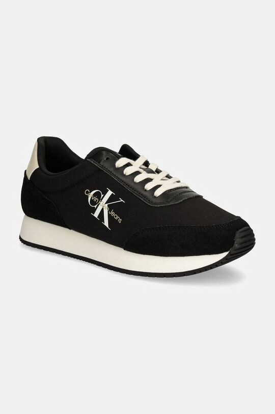 

Кроссовки RETRO RUNNER LOW MIX MTL Calvin Klein Jeans, черный