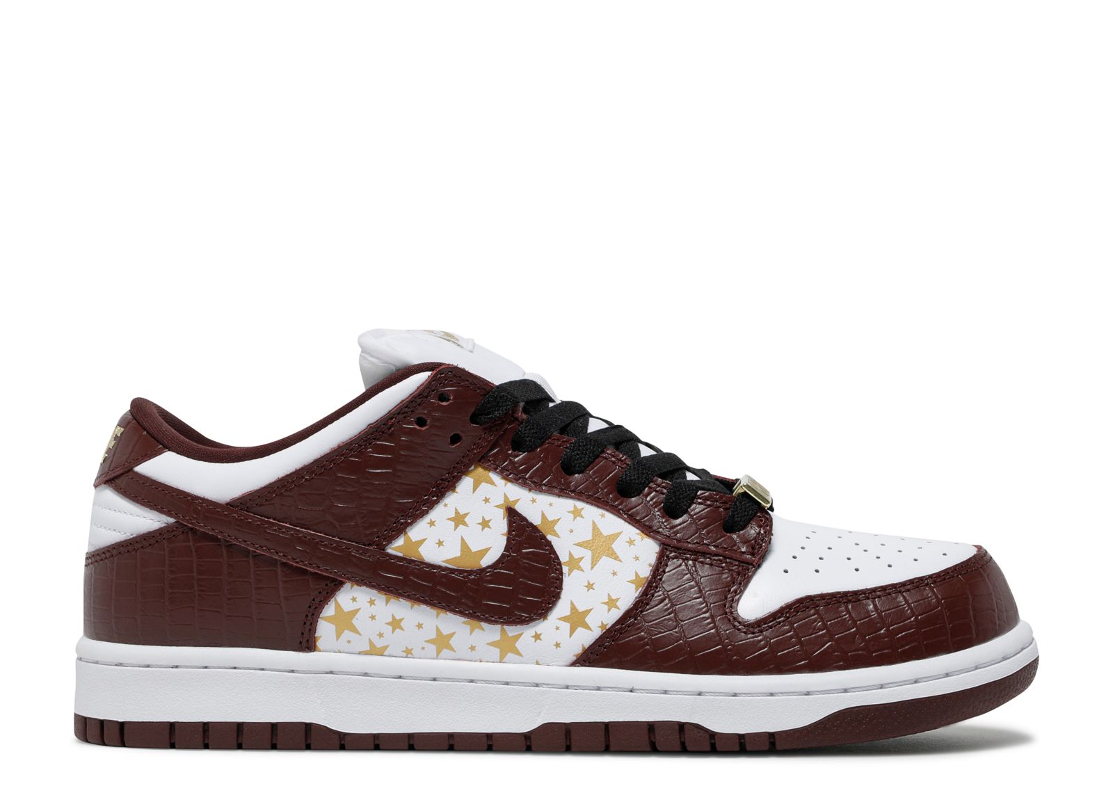 Кроссовки Nike Supreme X Dunk Low Og Sb Qs 'Barkroot Brown', коричневый