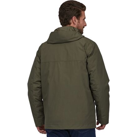 Куртка Downdrift 3-в-1 мужская Patagonia, цвет Basin Green