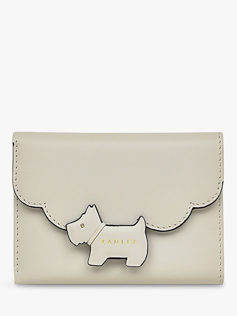

Маленький кошелек тройного сложения Radley Crest Scallop, пемза
