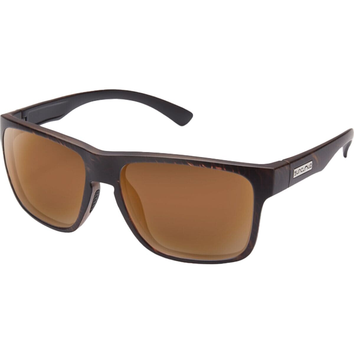 

Рамблер поляризованные солнцезащитные очки Suncloud Polarized Optics, цвет blackened tortoise/polarized brown