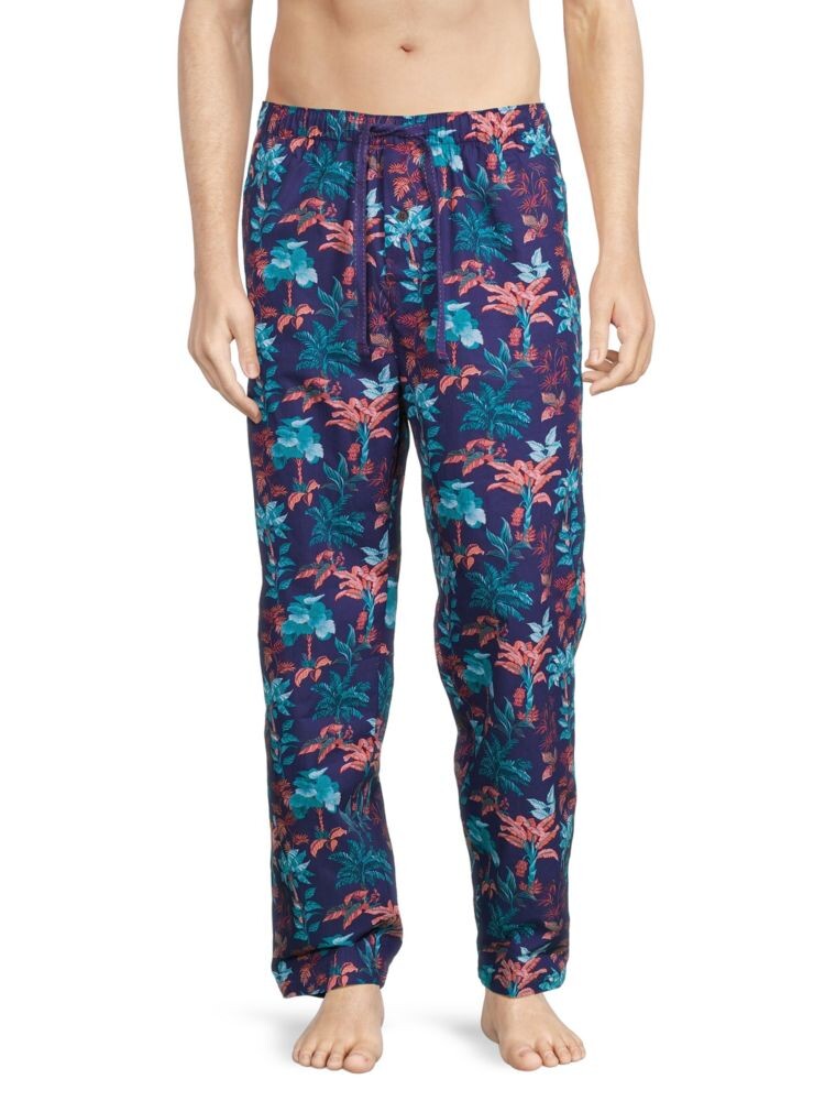 

Длинные пижамные брюки с принтом Tommy Bahama, цвет Navy Multi