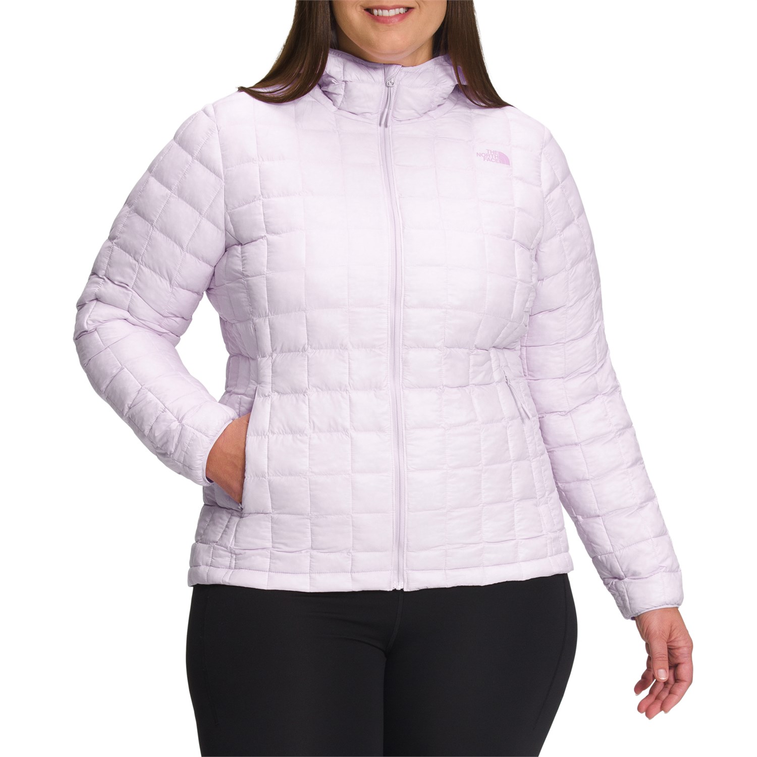 Худи The North Face ThermoBall Eco 2.0 Plus, цвет Lavender Fog куртка the north face thermoball eco 2 0 plus цвет boysenberry