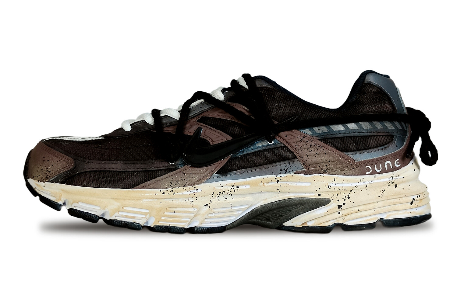 

Кроссовки для бега Initiator мужские низкие коричневые/черные Nike