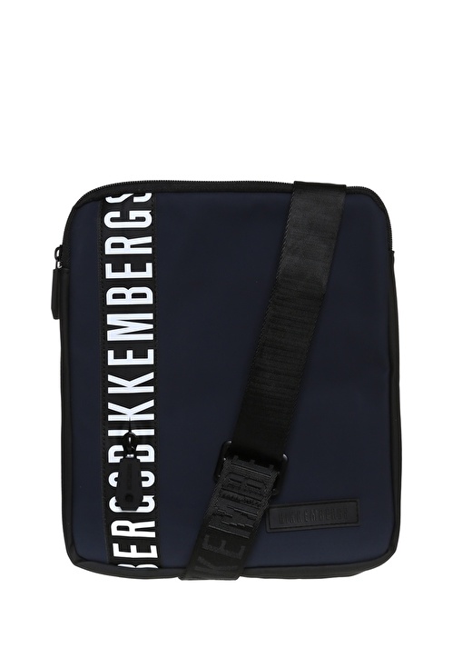 Мужская сумка-мессенджер темно-синего цвета Dirk Bikkembergs