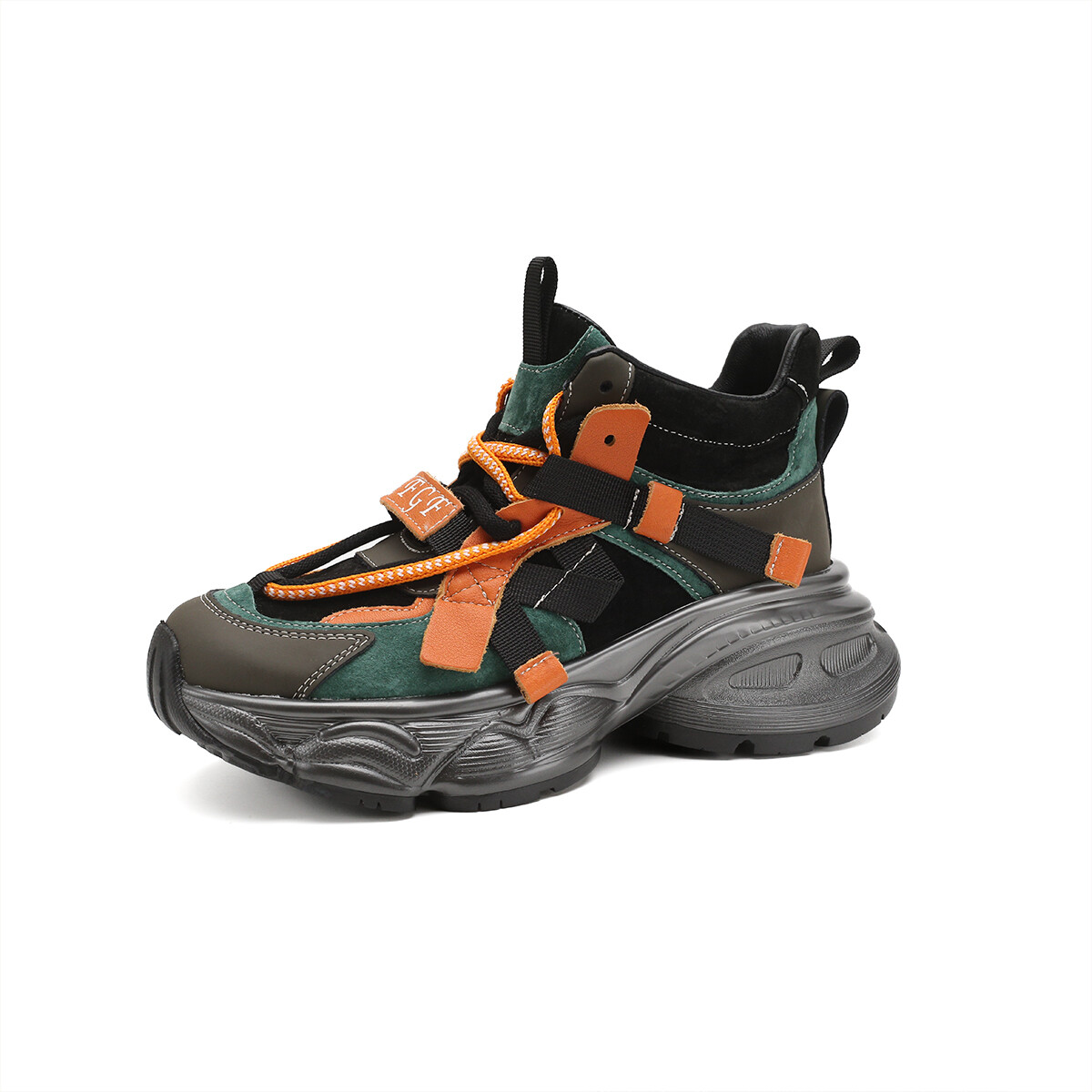 

Кроссовки D:FUSE SCANDINAVIA Chunky Sneakers Women's Mid-top, черный/красный
