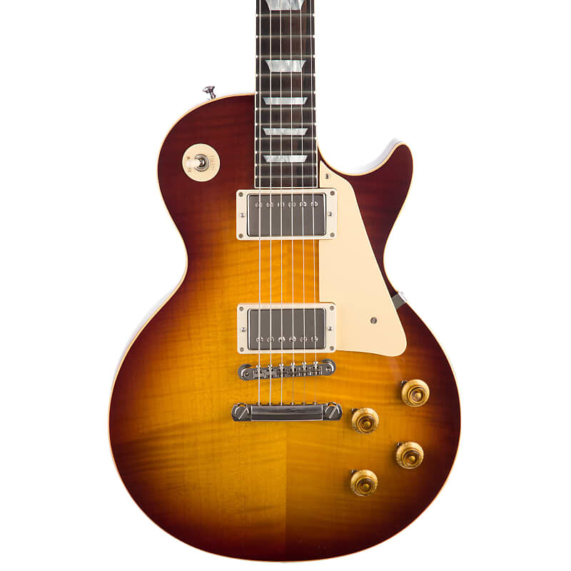 Электрогитара Gibson Custom Shop 1959 Les Paul Standard Reissue - Royal Tea Burst Gloss Finish - CHUCKSCLUSIVE - #92402 электрогитара gibson custom shop 1958 les paul standard reissue sweet cherry