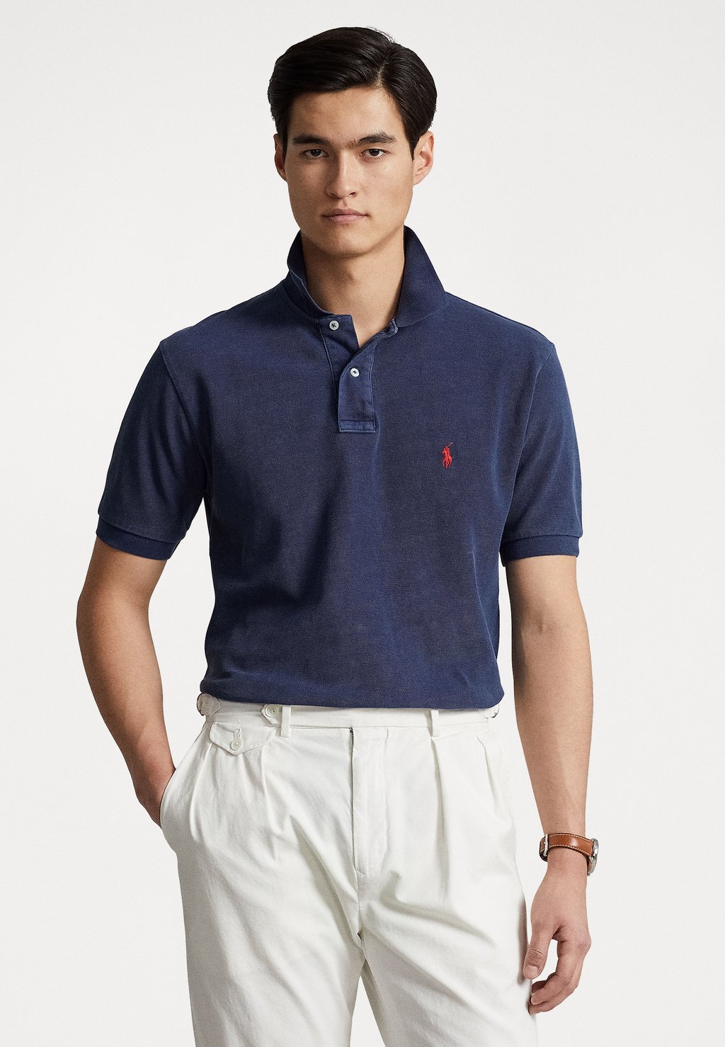 

Рубашка-поло SHORT SLEEVE UNISEX Polo Ralph Lauren, цвет newport navy