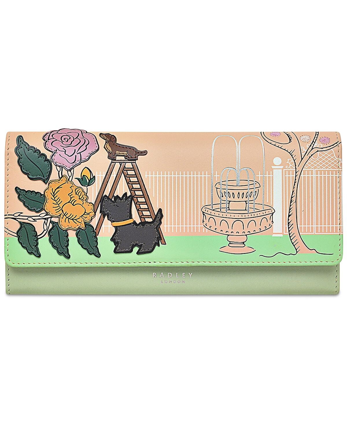 

Большой кожаный кошелек Life Is Rosy с клапаном Radley London