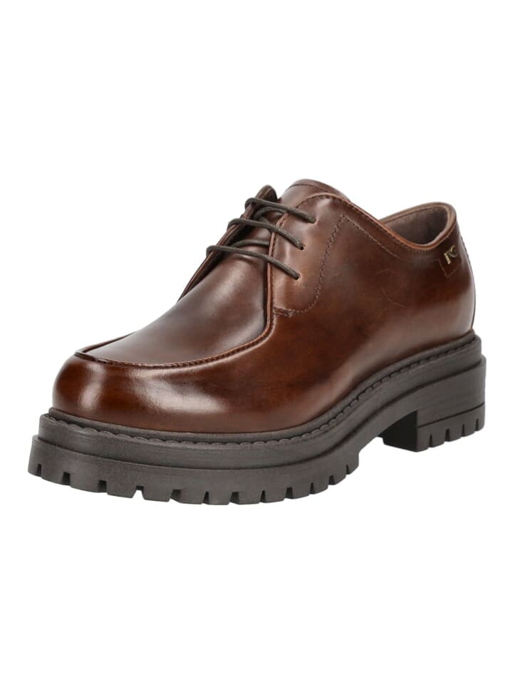 

Элегантные туфли на шнуровке Nero Giardini Halbschuhe, темно-коричневый