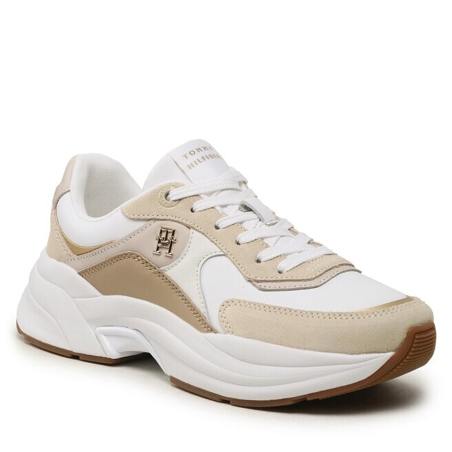 

Кроссовки Tommy Hilfiger ChunkyTh Runner, бежевый/белый