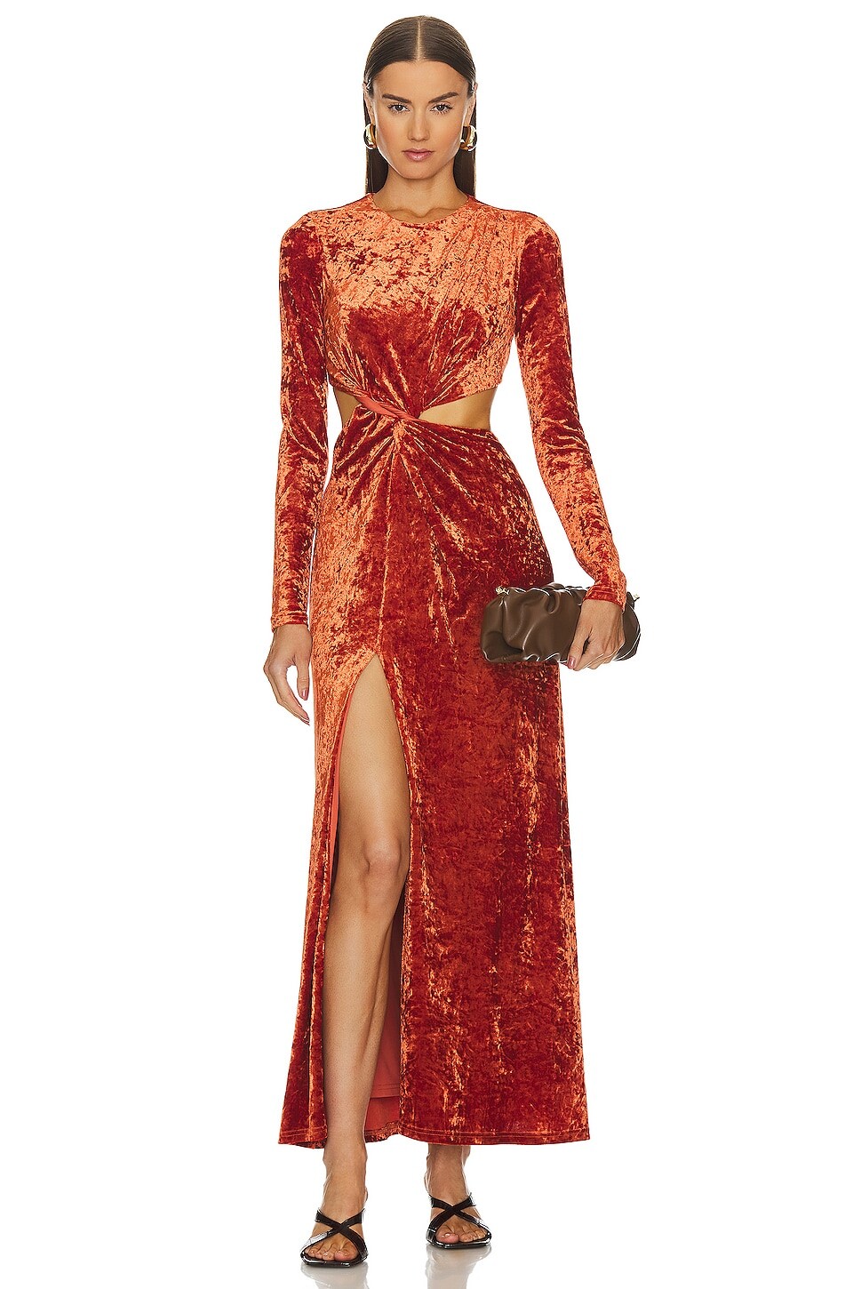 

Платье макси Significant Other Astrid, цвет Burnt Orange