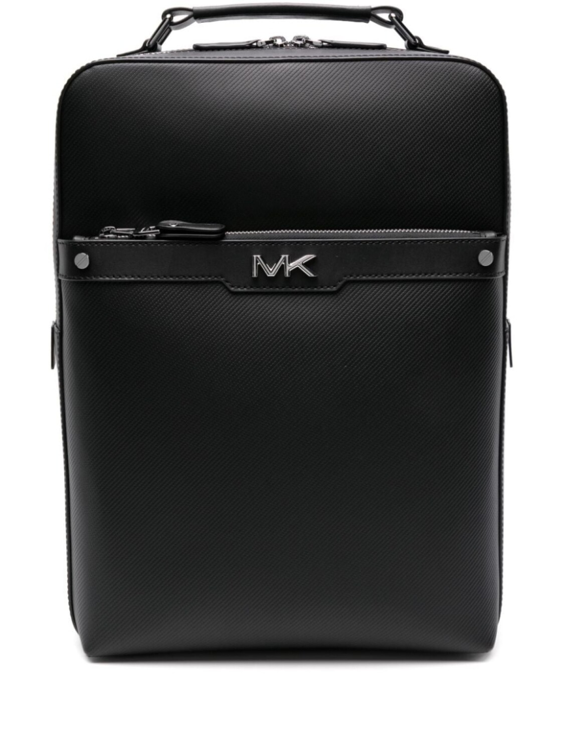 

Кожаный рюкзак на молнии Michael Kors, черный