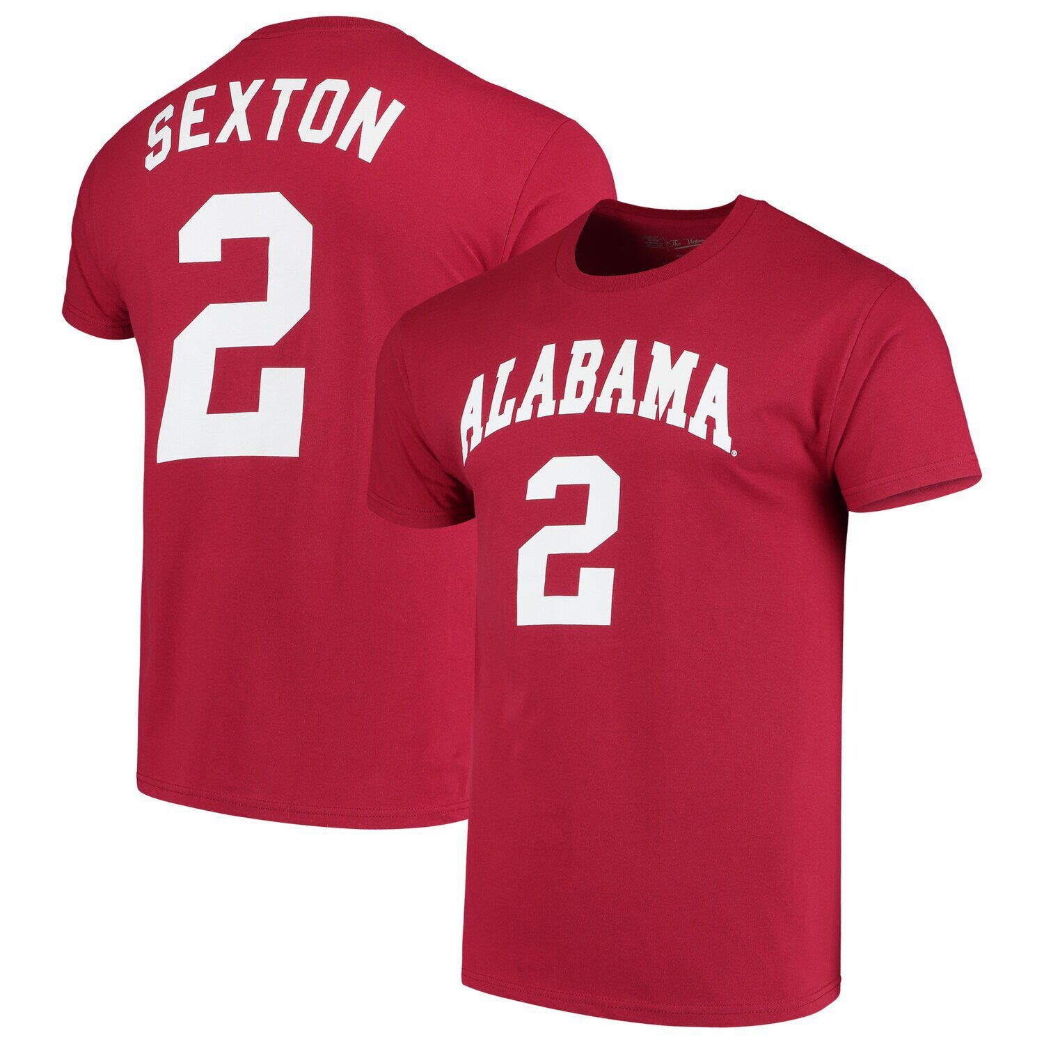 

Мужская оригинальная ретро-брендовая футболка Collin Sexton Crimson Alabama Crimson Tide Alumni, баскетбольная майка