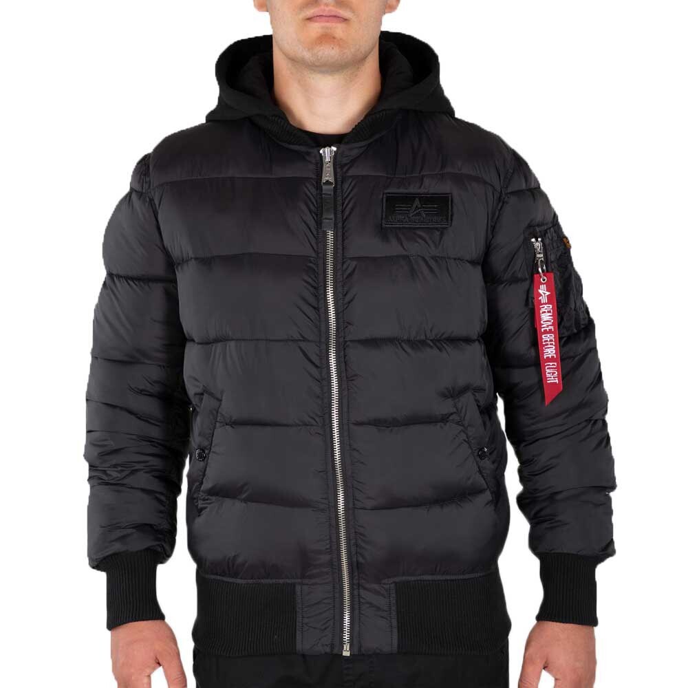 

Куртка Alpha Industries MA-1 ZH Puffer FD, черный