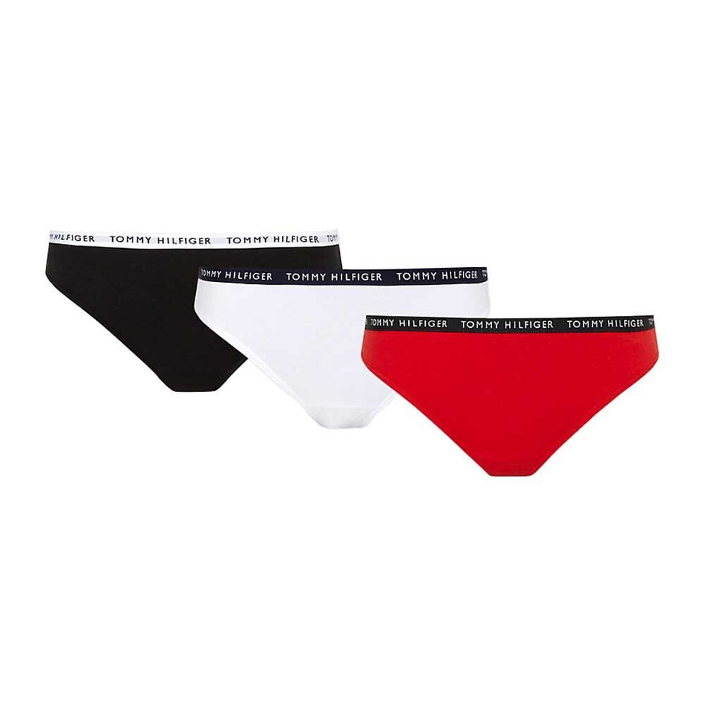 

Стринги Tommy Hilfiger Recycled Essentials 3 шт, разноцветный