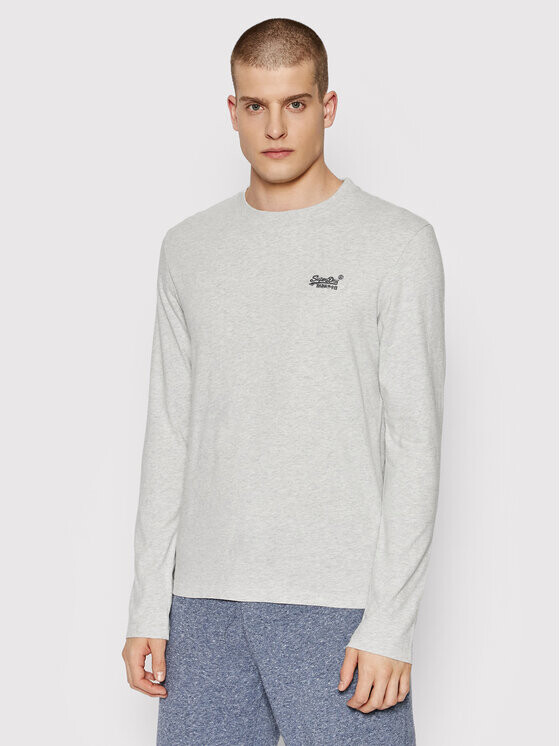

Классический крой с длинными рукавами Superdry, серый