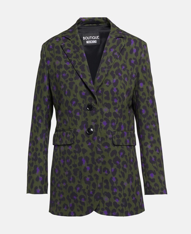 

Блейзер Boutique Moschino, зеленый