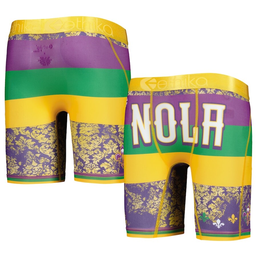 

Боксеры Ethika New Orleans Pelicans, фиолетовый