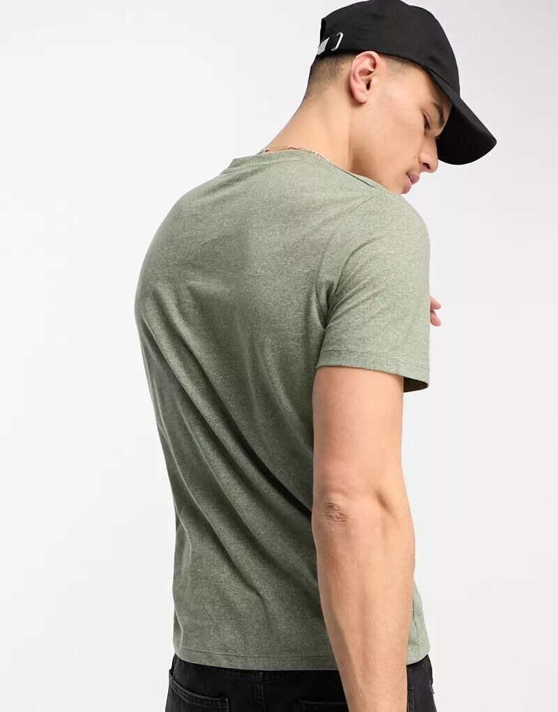 

Бледно-зеленая футболка Jack & Jones с логотипом на груди