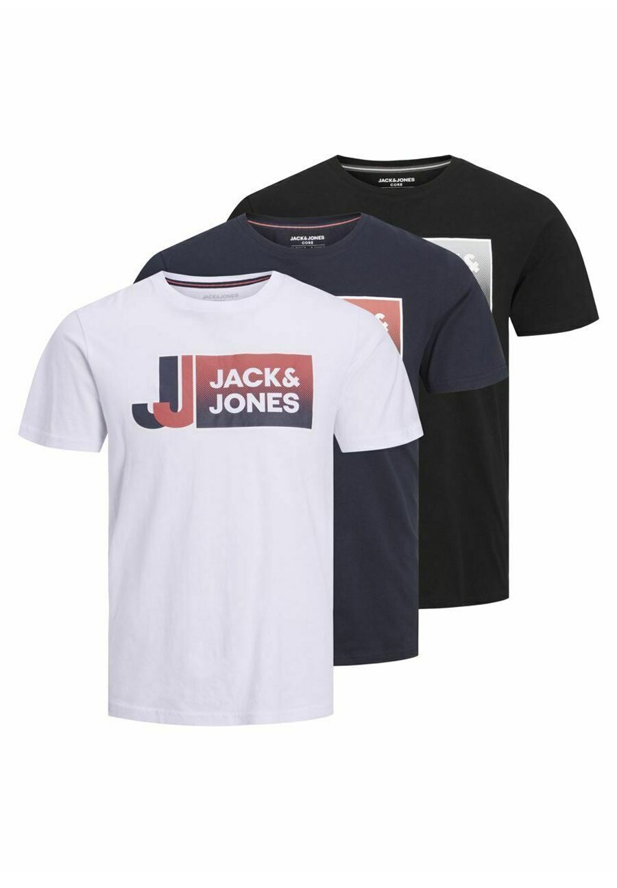 

Футболка с принтом Jack & Jones, черный