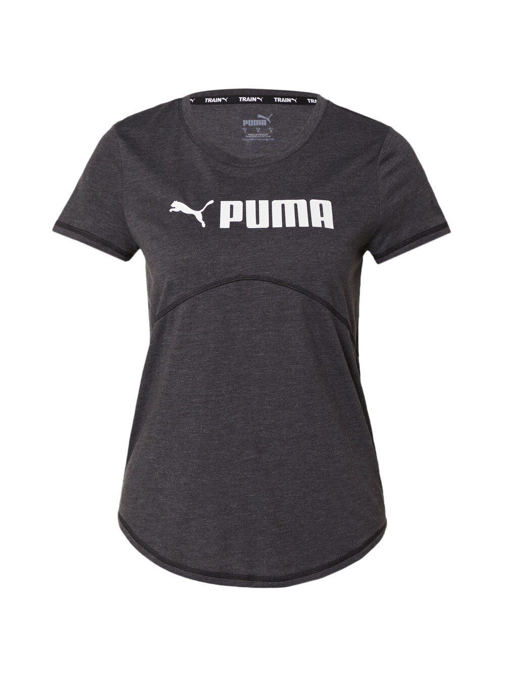 

Рубашка для выступлений Puma Fit Heather Tee, пестрый черный