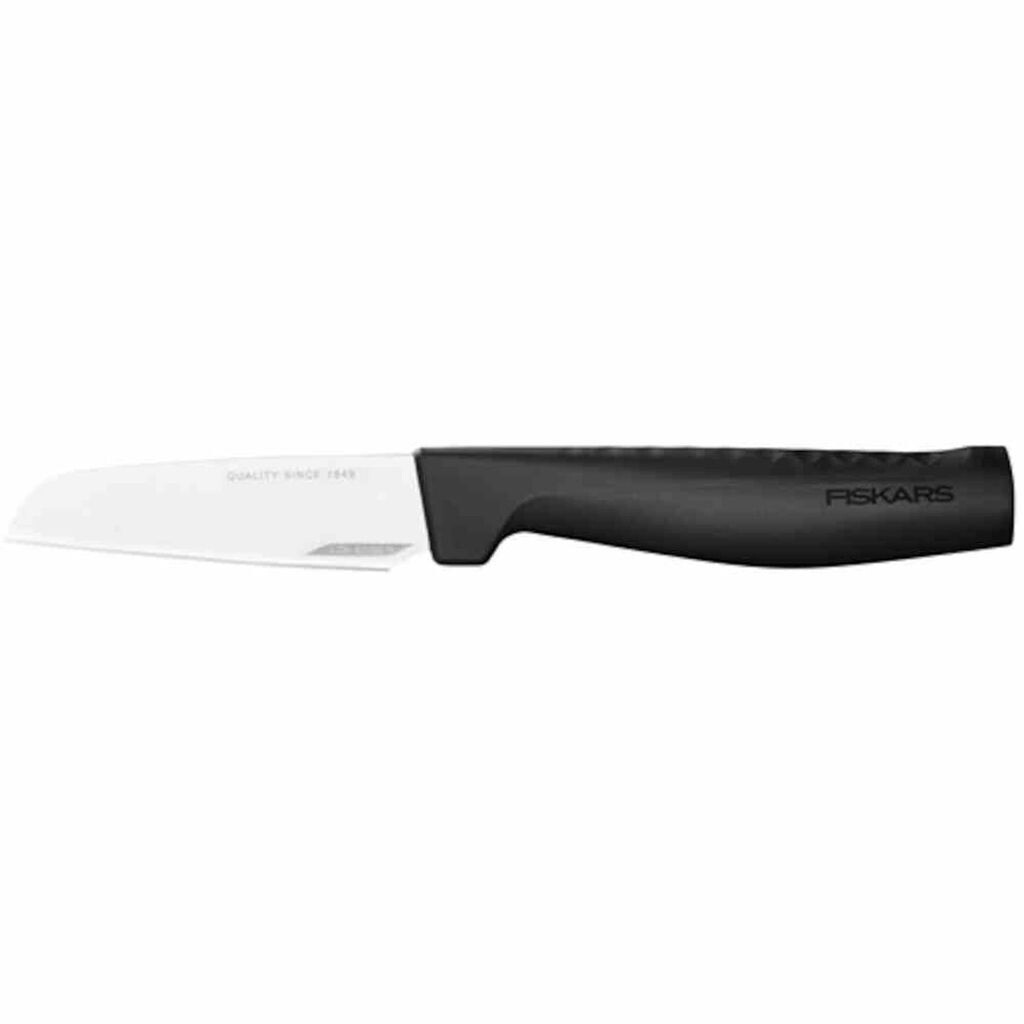 

Fiskars 1051777 Нож для очистки овощей с твердым краем, 9 см