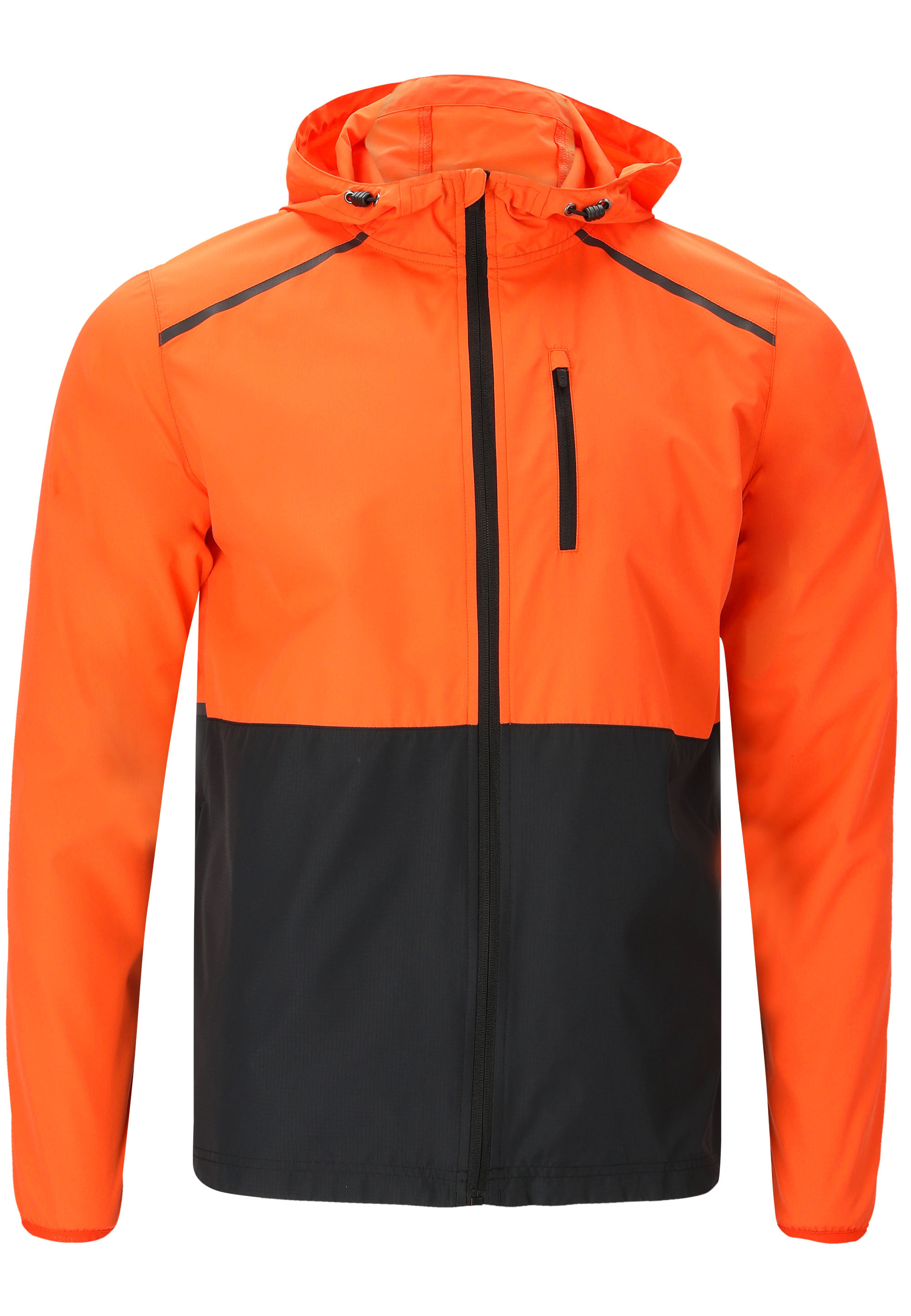 Спортивная куртка Endurance Laufjacke Hugoee, цвет 5070 Flame