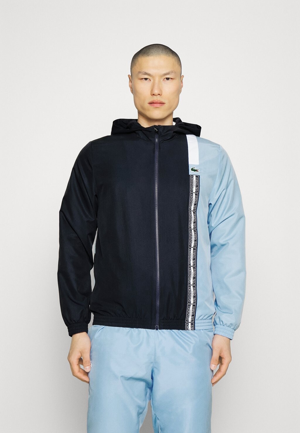 

Спортивная куртка Lacoste, темно-синий/обзор-белый