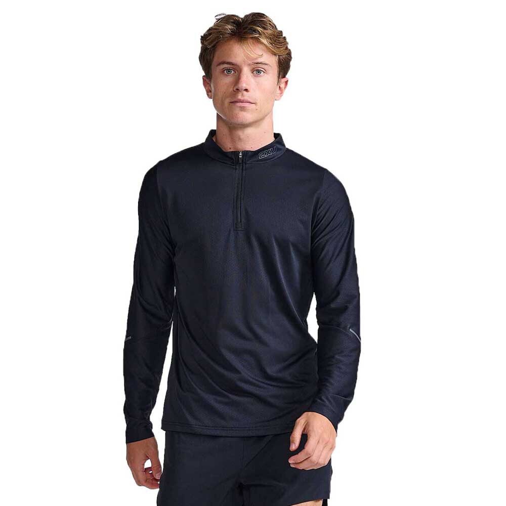 

Футболка 2XU Light Speed Tech Half Zip, черный