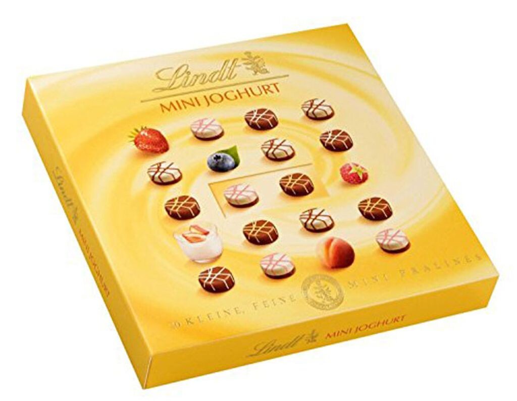 

Мини-пралине с йогуртовой начинкой Lindt and Sprüngli без алкоголя 90г