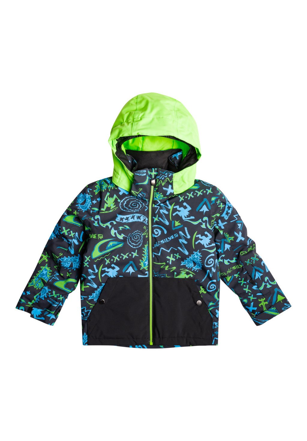 цена Сноубордическая куртка LITTLE MISSION-DE POUR 2-7 EQKTJ Quiksilver, цвет kvj