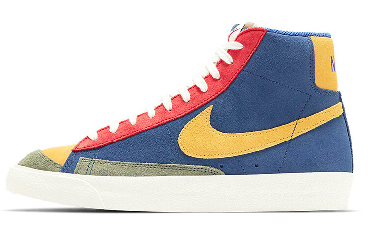 

Nike Blazer Mid '77 VNTG WE Suede красный/синий/желтый