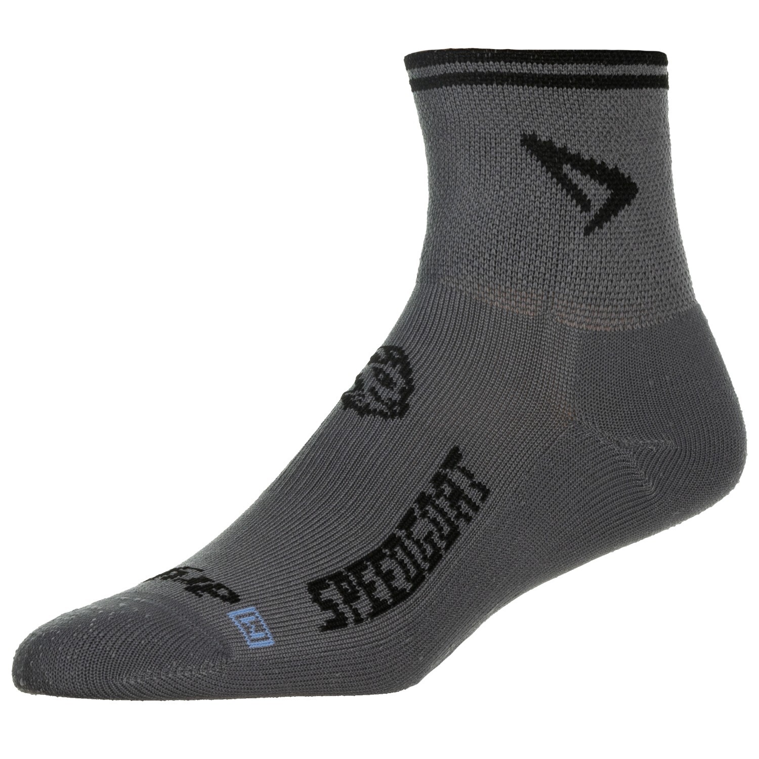 

Носки для бега Drymax Lite Trail Running 1/4 Crew SPEEDGOAT, цвет Dark Gray/Black